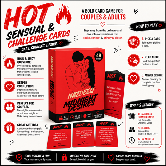 Nazdeeq Midnight Desires Card Game