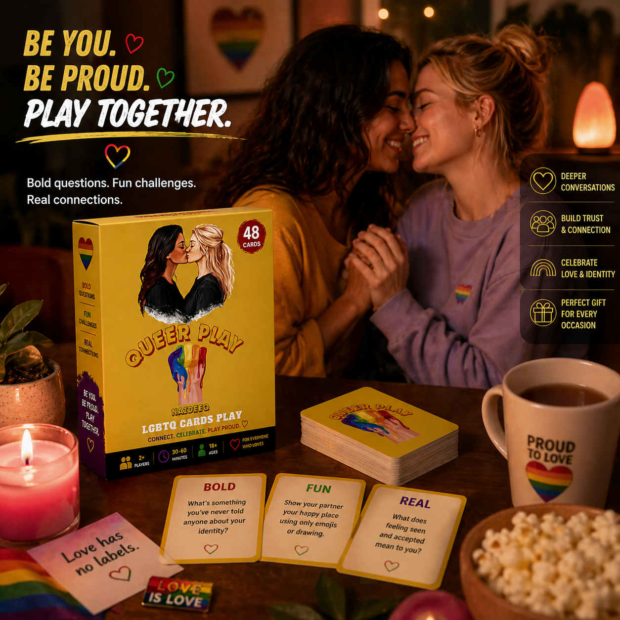Nazdeeq Queer Play Card Game