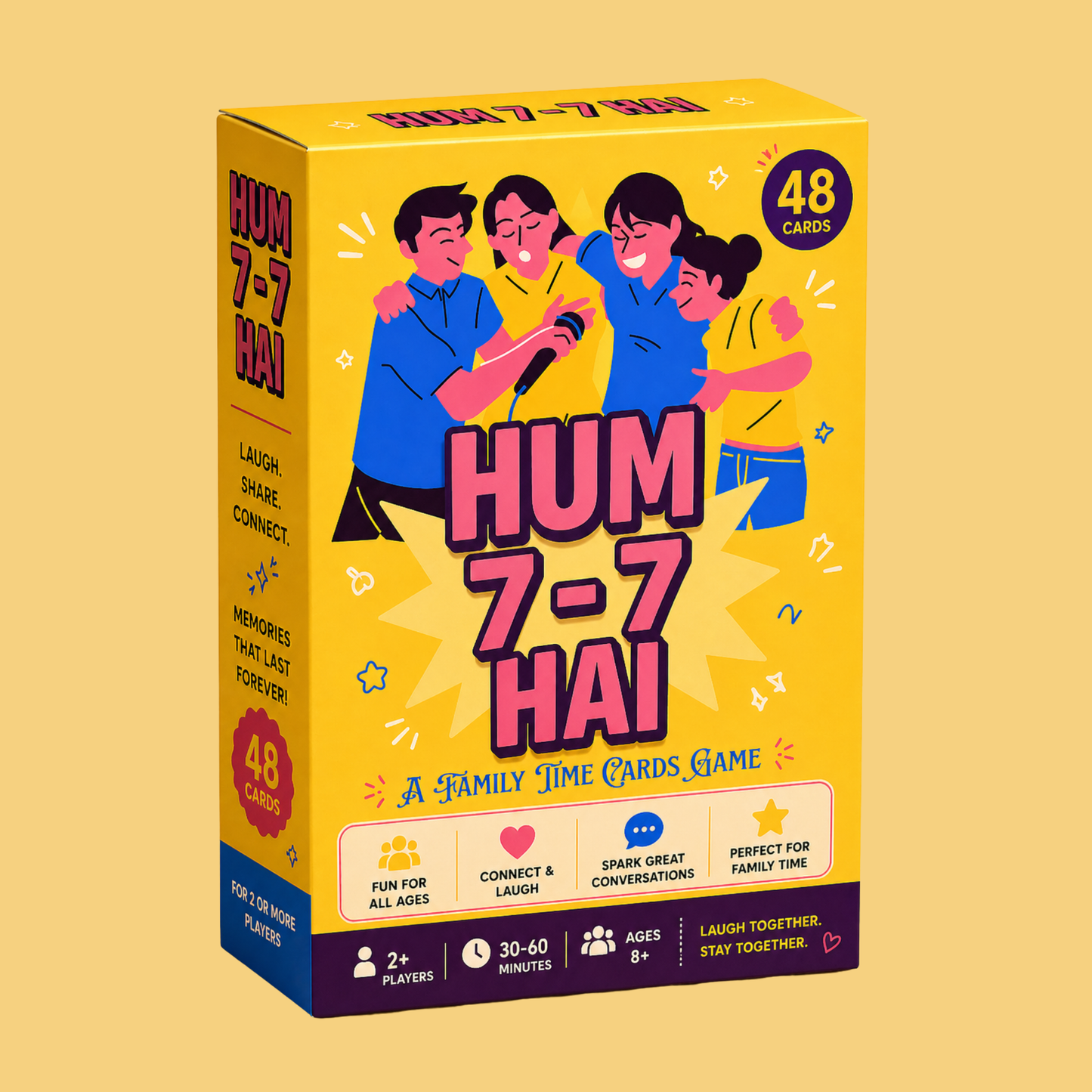 HUM 7-7 HAI Family Card Game